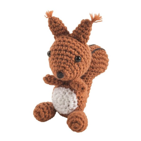 MUÑECO DE GANCHILLO ARDILLA