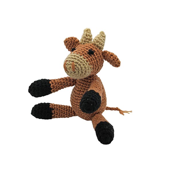 MUÑECO DE GANCHILLO VACA