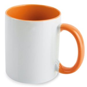 Taza naranja